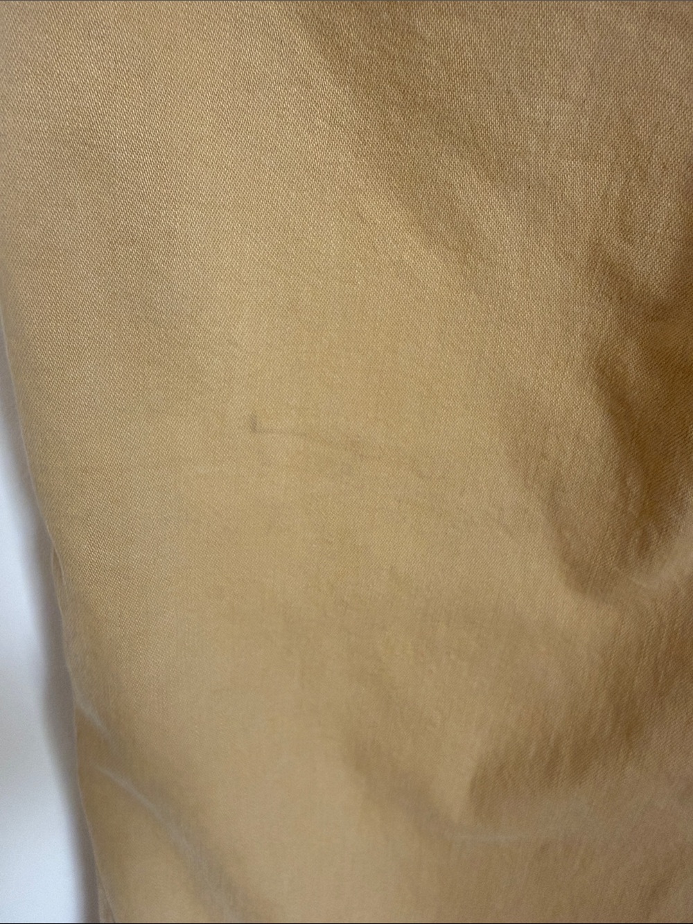Madewell Emmett Wide-Leg Crop Pants in Mustard Yellow - Size 28 - Picture 8 of 9